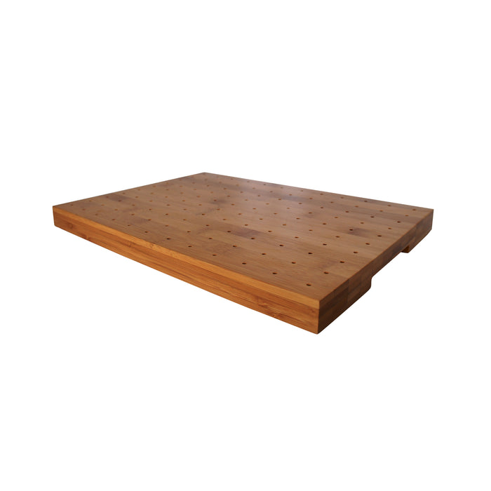 Supporto Teppo Gushi in bambù per 120 stecchini (FOR50) - 30 cm x 25 cm x 2,3 cm - 1 pezzo