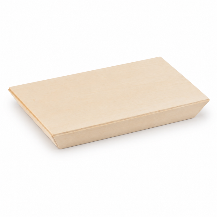 Coperchio in legno per vassoio Samourai (FOR50) - 21,5 cm x 8,5 cm - 100 pezzi
