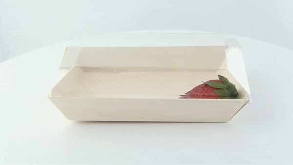 Copercho in PET per vassoio Samourai (PET1) 130x180mm