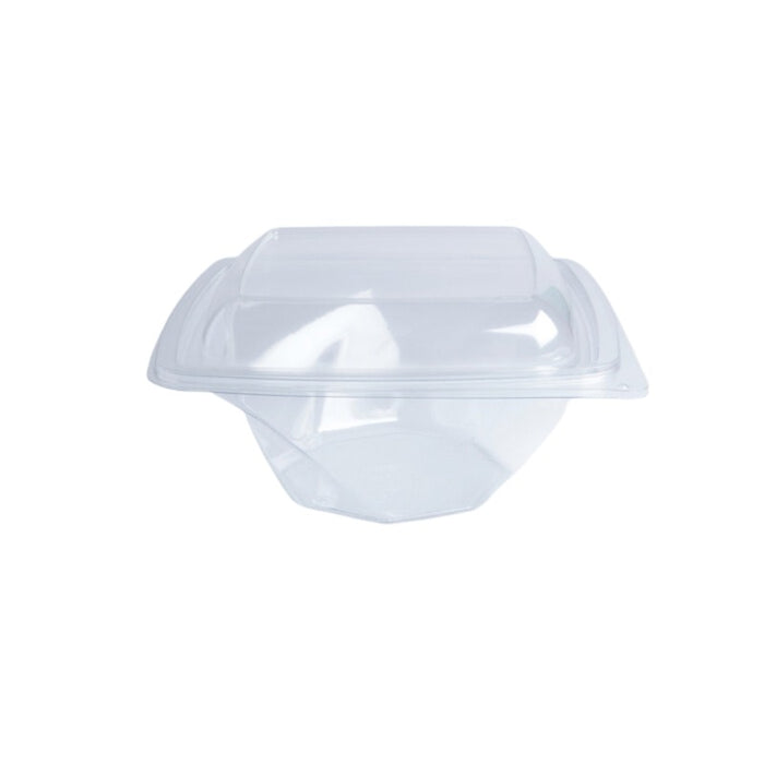 Insalatiera RPET quadrata trasparente 200x200mm H80mm 1000ml