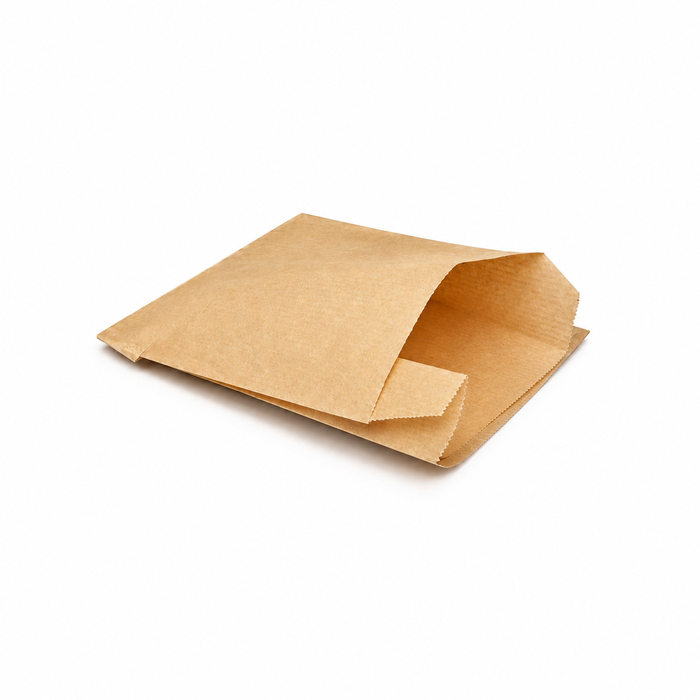 Sacchetto multiuso in carta scura - 12 cm x 5 cm x 15 cm - 1000 pezzi