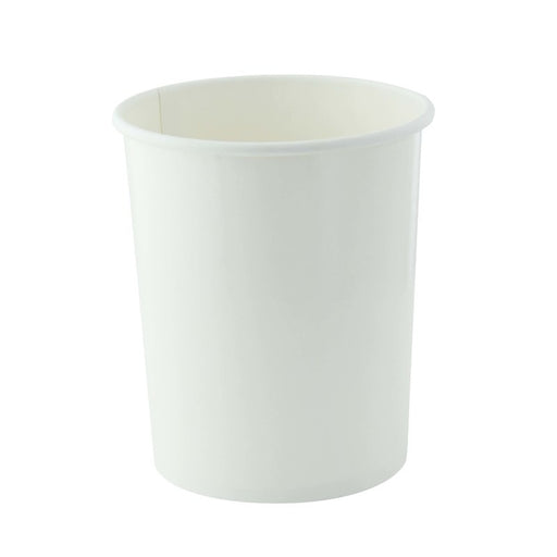 Contenitore in cartone bianco per alimenti caldi e freddi  H114mm 570ml