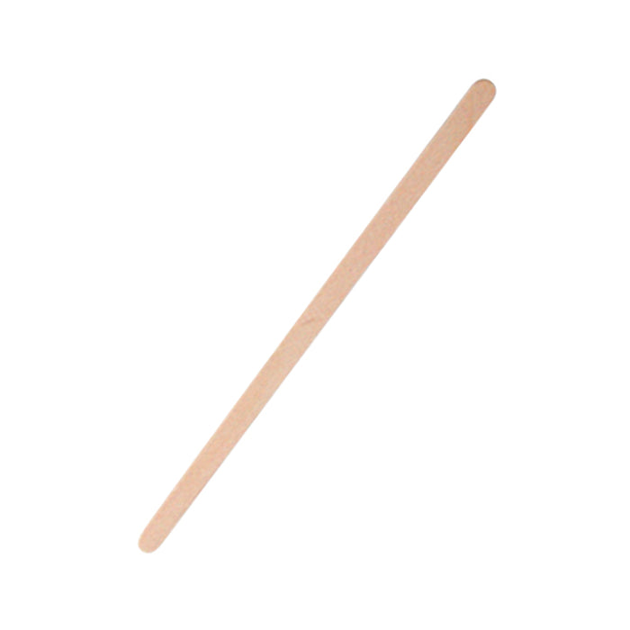 Spatola da caffè in legno a punta tonda, in scatola dispenser 6 - H 17,6 cm - 2000 pezzi