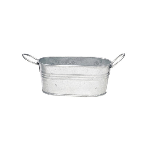 Cestello in metallo con manici 120x70mm H55mm 220ml