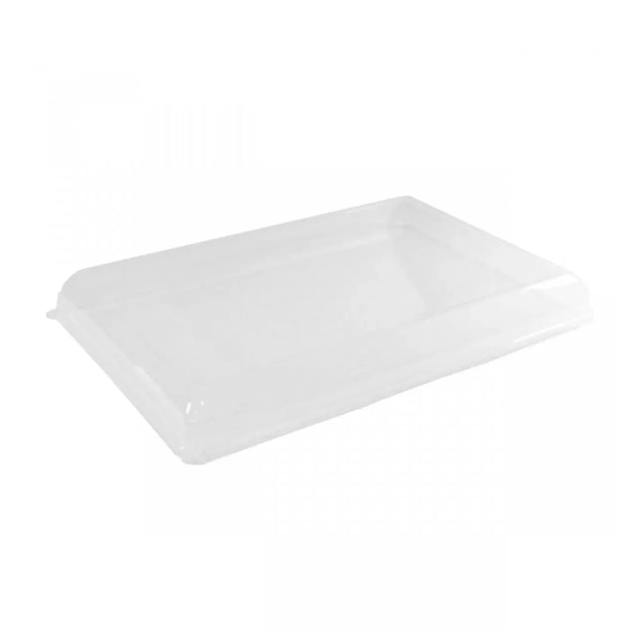 Coperchio in PET per vaschetta (PET1) - 19,4 cm x 14,1 cm x 0,7 cm - 50 pezzi