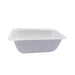 Vaschetta sigillabile in polpa di canna da zucchero 137x95mm H45mm 375ml