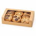 Scatola a finestra in laminato kraft 190x113mm H44mm