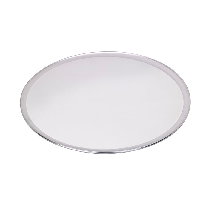 Vassoio per pizza in alluminio - Ø 50,8 cm - H 0,8 cm - 12 pezzi