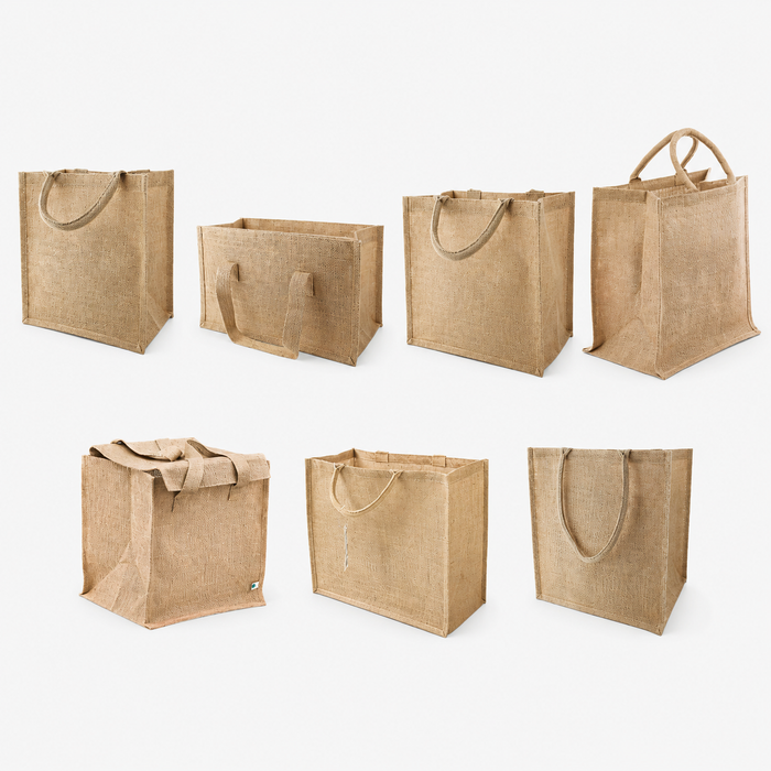 Borsa tote in iuta - 17 cm x 26 cm x 28 cm - 30 pezzi