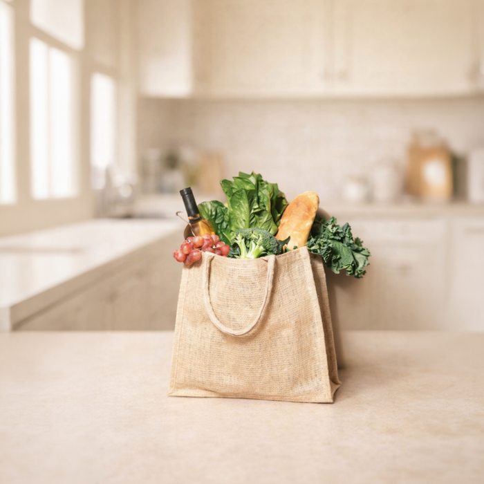 Borsa tote in iuta - 17 cm x 26 cm x 28 cm - 30 pezzi