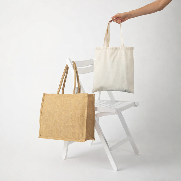 Borsa tote in iuta - 17 cm x 26 cm x 28 cm - 30 pezzi
