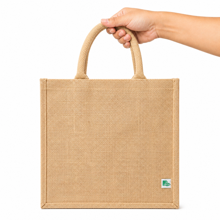 Borsa tote in iuta - 17 cm x 26 cm x 28 cm - 30 pezzi