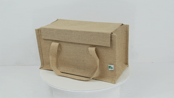 Borsa tote in iuta 355x180mm H190mm