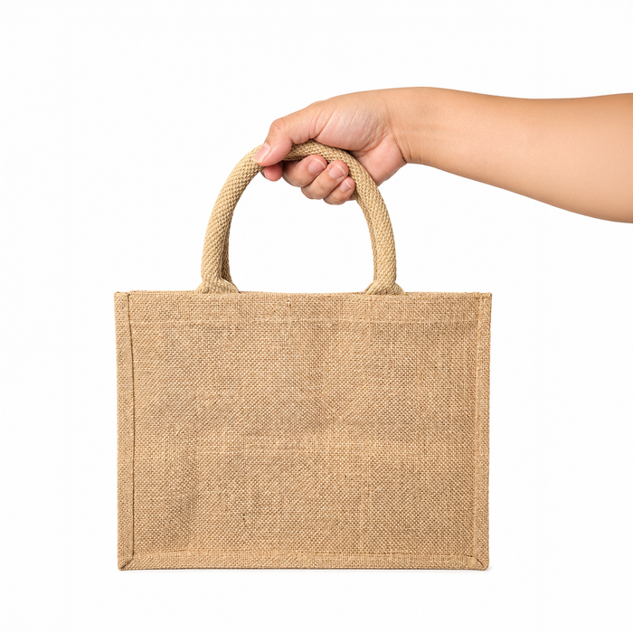 Borsa tote in iuta - 32 cm x 20 cm x 25 cm - 30 pezzi