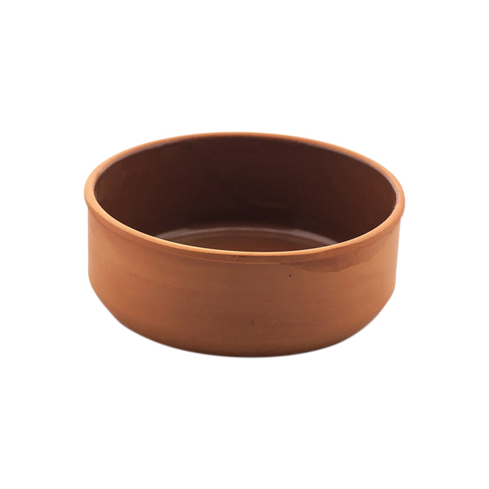 Terrina in ceramica smaltata - 70 ml - Ø 7,5 cm - H 3 cm - 4 pezzi