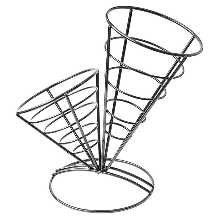 Supporto a forma di cono doppio - 26,7 cm x 24,1 cm - 6 pezzi