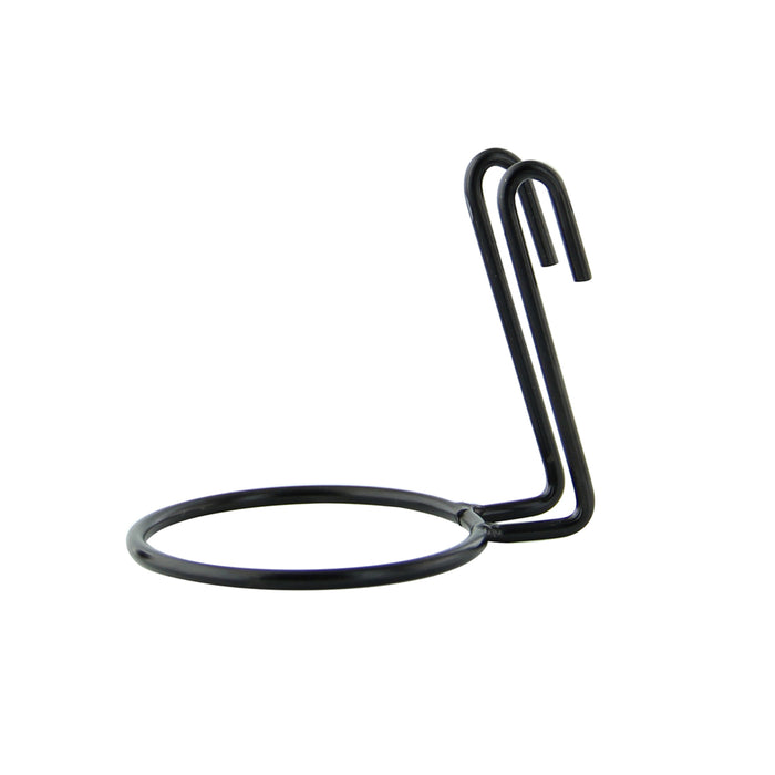 Porta contenitore in metallo nero - Ø 5,7 cm - H 7 cm - 6 pezzi
