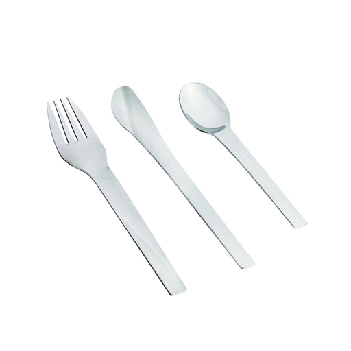 Quadrato forcella in acciaio inox con custodia, da lavare prima dell'uso  163x25mm H11mm