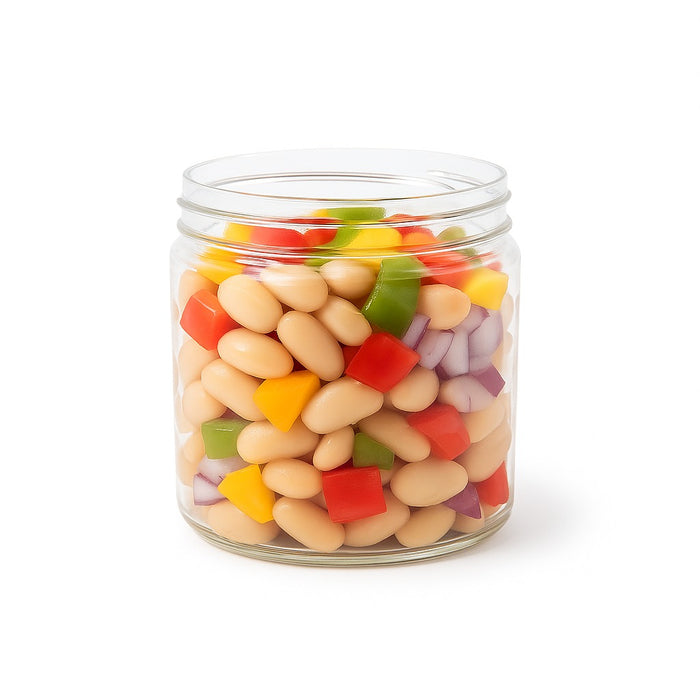 Barattolo Bokotwist in PET riutilizzabile (PET1)  H115mm 400ml