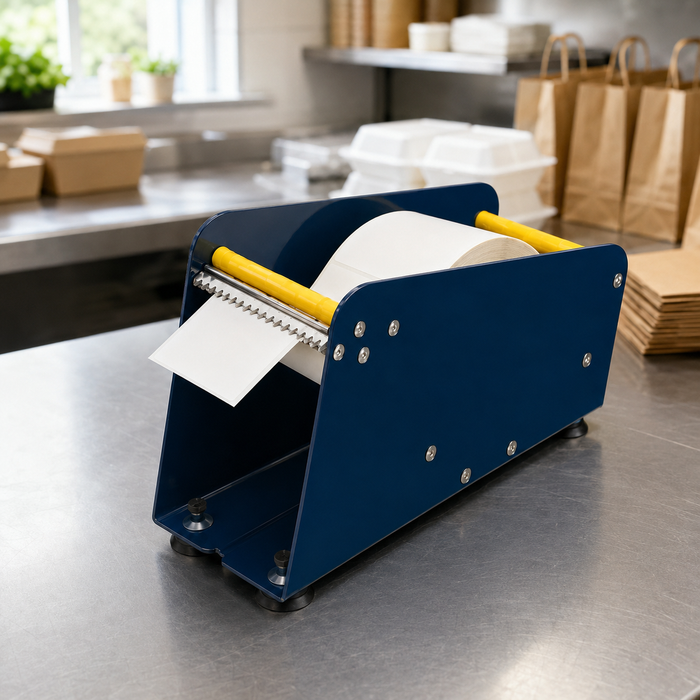 Distributore di etichette - 26 cm x 8 cm x 14,5 cm - 1 pezzo