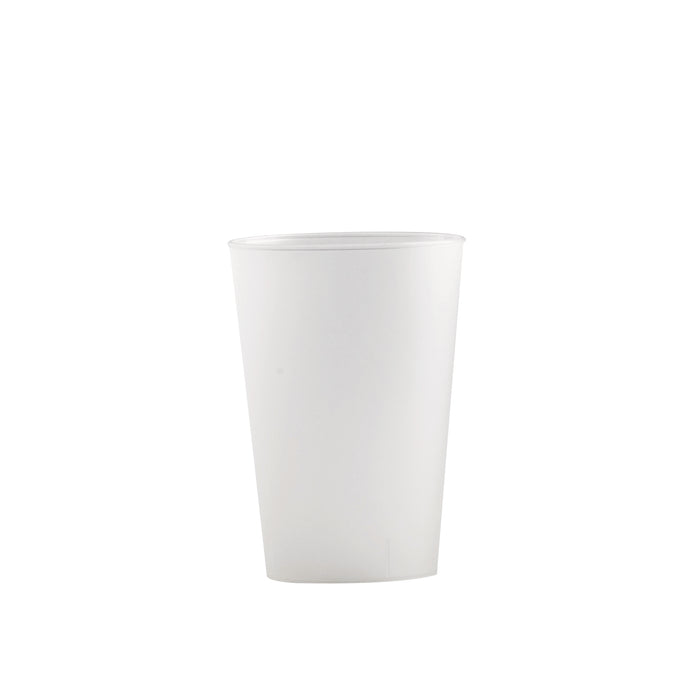 "Festival" bicchiere riutilizzabile in PP - 430 ml - Ø 8,2 cm - H 11,8 cm - 340 pezzi