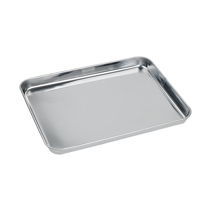 Vassoio in acciaio inox (FE40) 310x240mm H25mm