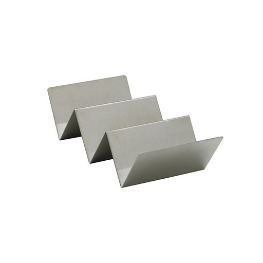 Supporto in acciaio inox per 3 tacos (FE40) 220x100mm H61mm