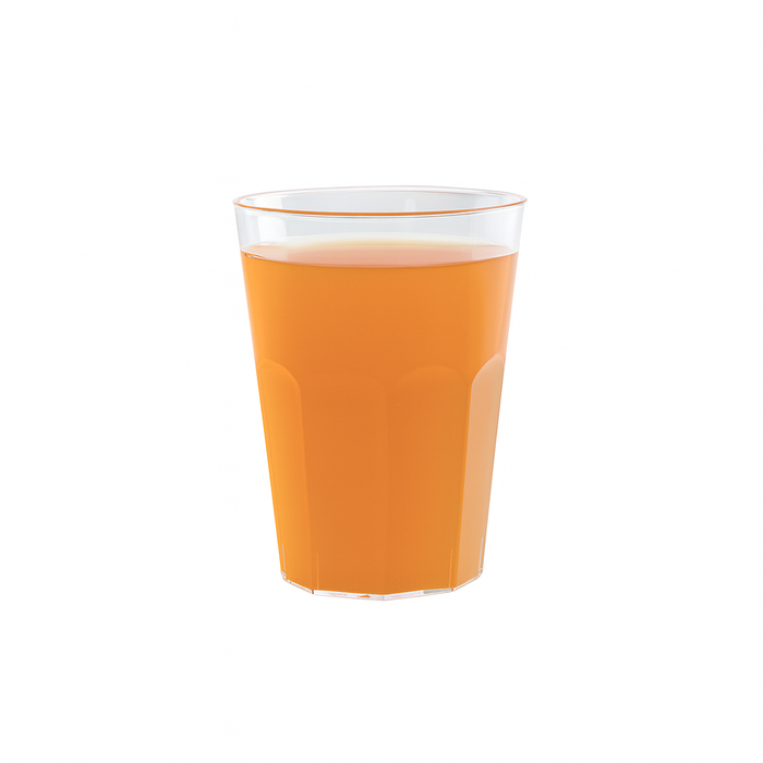 "Optimal" bicchiere in PP riutilizzabile - 340 ml - Ø 7,9 cm - H 10,8 cm - 30 pezzi