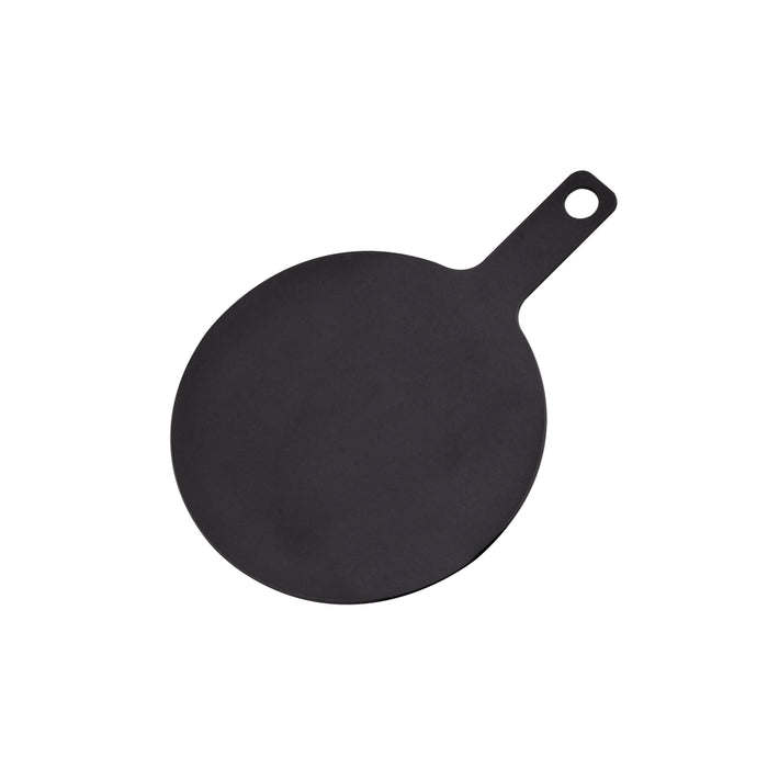 Pannello in fibra di legno rotondo nero Phoenix - 28,8 cm x 20,3 cm x 0,6 cm - 6 pezzi