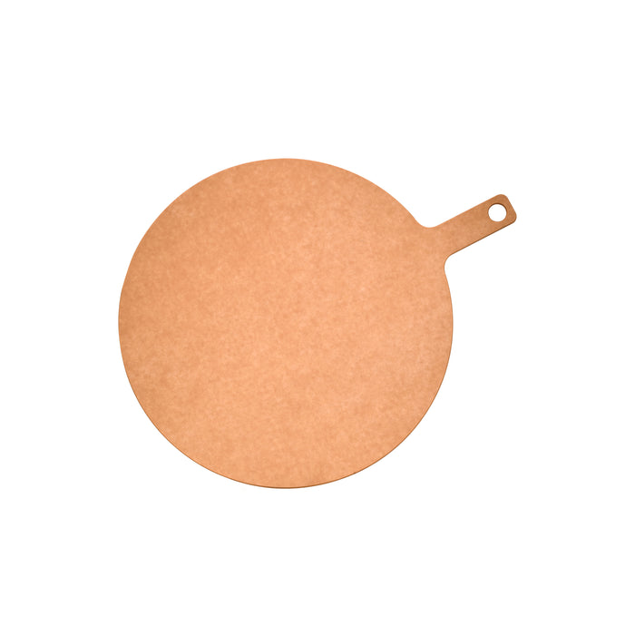 Tavola rotonda Phoenix Colore naturale in fibra di legno - 34 cm x 25,5 cm x 0,6 cm - 6 pezzi