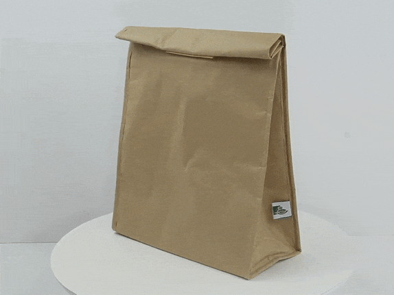 Borsa da pranzo isotermica con chiusura in velcro 245x120mm H350mm