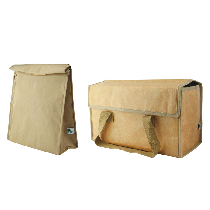 Borsa per il pranzo isolata con manici - 35,5 cm x 18 cm x 19 cm - 12 pezzi