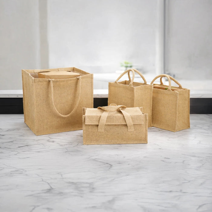 Borsa per il pranzo isolata con manici - 35,5 cm x 18 cm x 19 cm - 12 pezzi