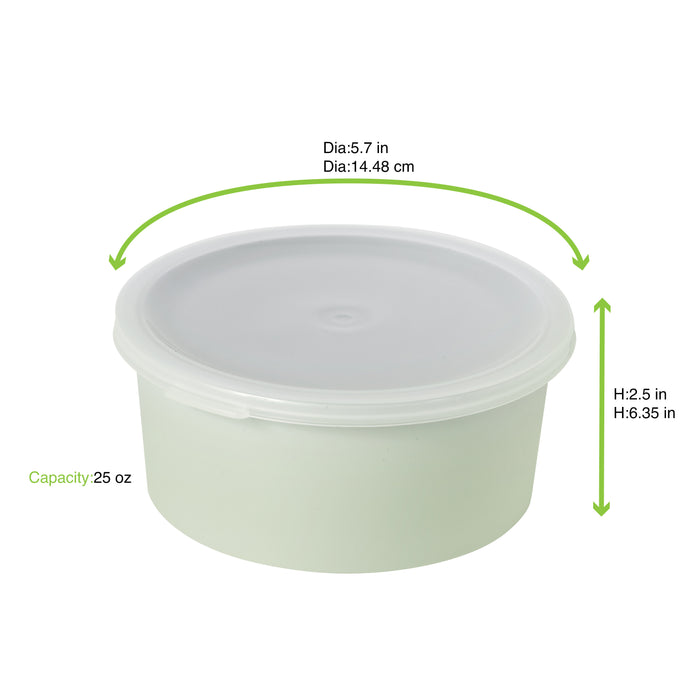 Bol Phoenix RPET verde acqua riutilizzabile — gamma Phoenix