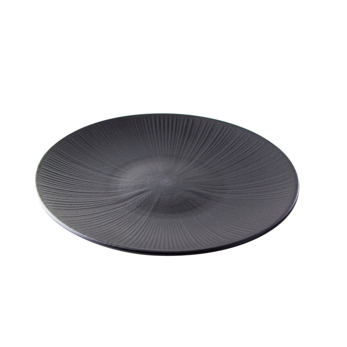 Piatto nero riutilizzabile Black Phoenix   H30mm