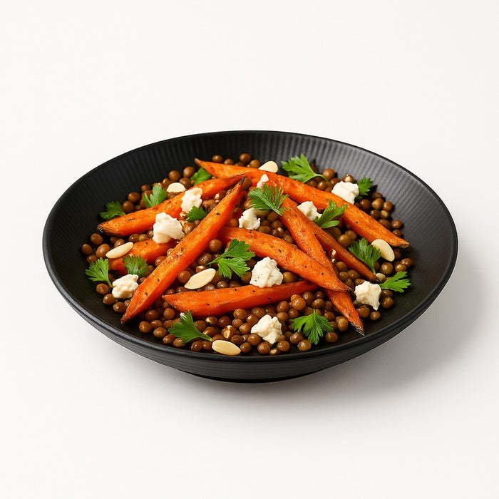 Piatto fondo nero riutilizzabile Black Phoenix da   H46mm 950ml