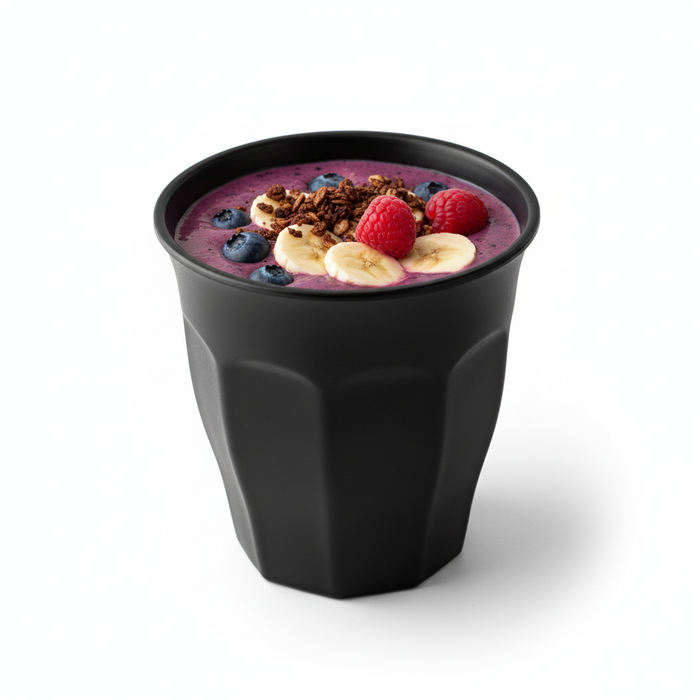 Tazza da caffè nera riutilizzabile Black Phoenix   H89mm 200ml