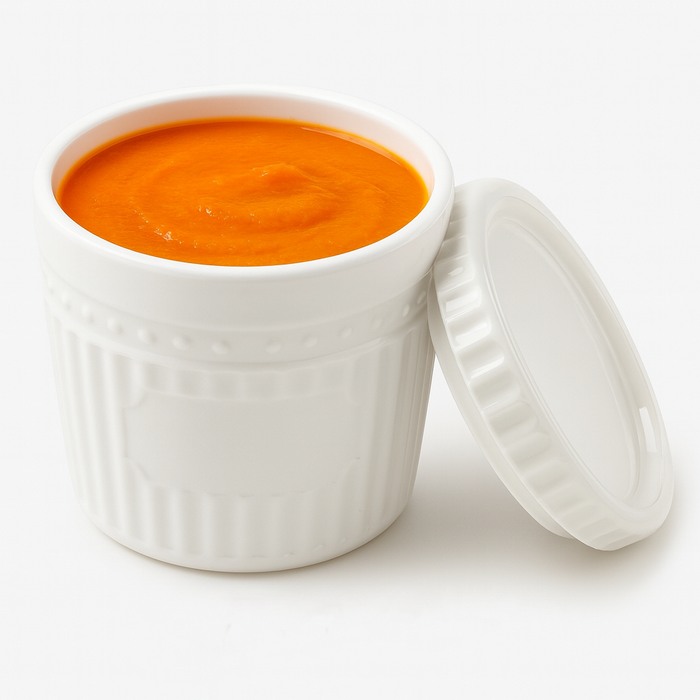 Cook show Ciotola + coperchio in PP - 260 ml - Ø 8,3 cm - H 7,8 cm - 48 pezzi