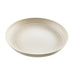 Piatto Huskly riutilizzabile in materiale composito beige  H30mm