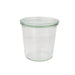 Barattolo Weck in vetro + cop per vasocottura (GL70)  H110mm 580ml