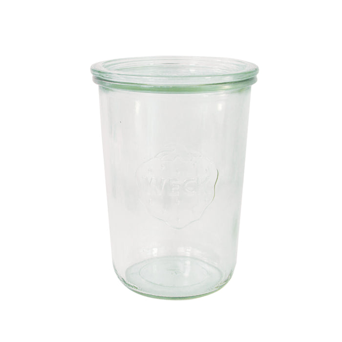 Barattolo Weck in vetro + cop per vasocottura (GL70) - 850 ml - Ø 10 cm - H 15 cm - 6 pezzi