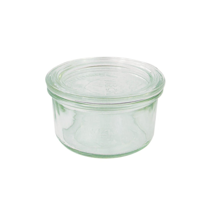 Barattolo Weck in vetro + cop per vasocottura (GL70)  H50mm 165ml
