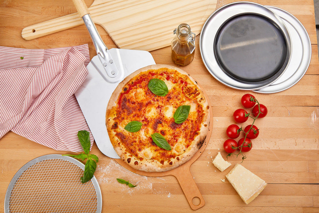 Pala da pizza in legno (FOR50) - 55,88 cm x 30 cm x 1,2 cm - 2 pezzi