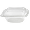 Insalatiera in PET coperchio trasparente  190x190mm H65mm 1000ml
