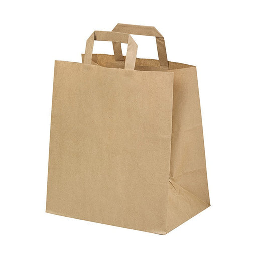 Bolsa de papel kraft reciclado 260x140mm A320mm - 250Uds