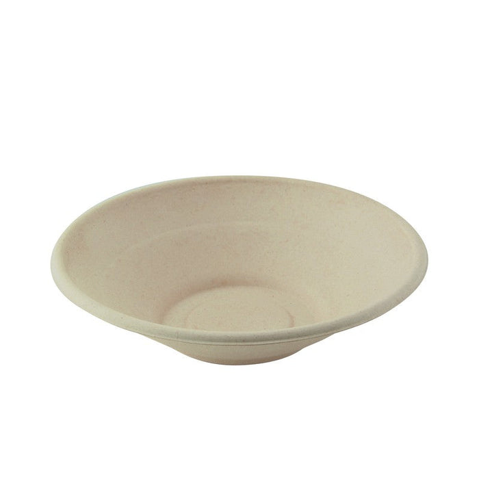 Ciotola "Poke" tonda in polpa di canna da zucchero scura  H49mm 700ml
