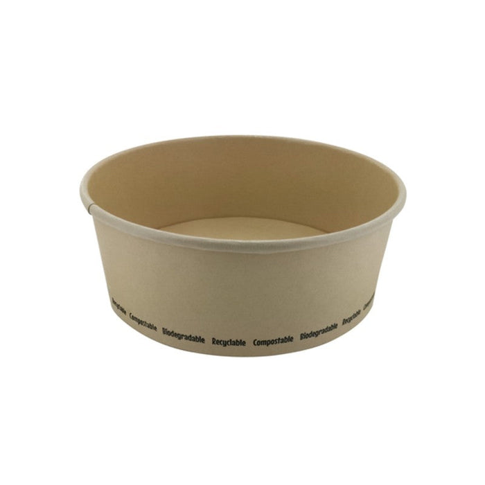 Insalatiera "Buckaty" multiuso, tonda in cartone e fibra di bambù  H60mm 750ml
