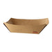 Bandeja kraft antigrasa con PE 400ml 170x125mm A35mm - 250Uds
