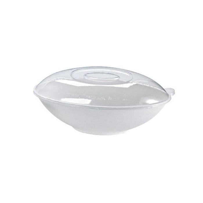Ciotola "BioNchic" ovale in polpa di canna da zucchero 270x165mm H77mm 1500ml