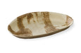 Cuenco hoja de palma con forma de huevo 400ml 270x170mm A25mm - 10Uds